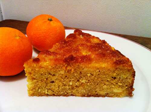 Gâteau à l’orange et polenta