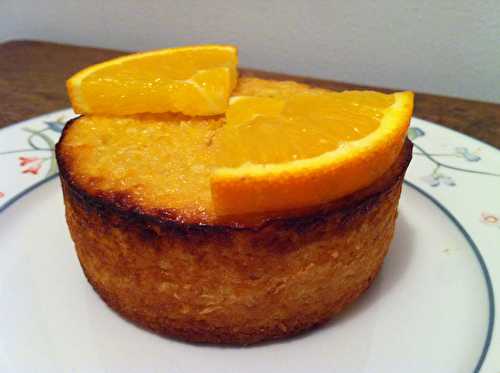 Gâteau de semoule à l’orange