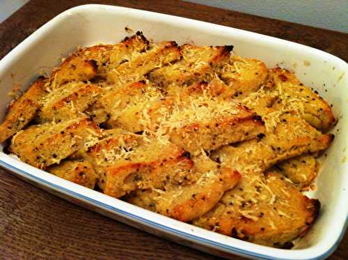 Gnocchis de semoule de blé gratinés à la Romaine