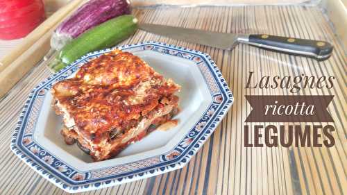 Lasagnes végétariennes aux légumes du soleil