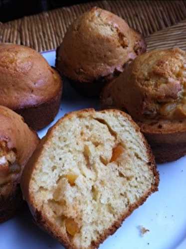 Muffins aux agrumes confits