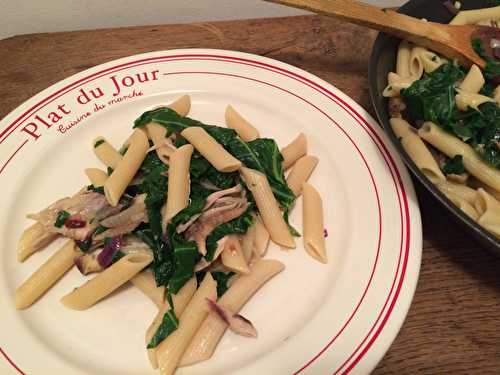 Penne au chou kale