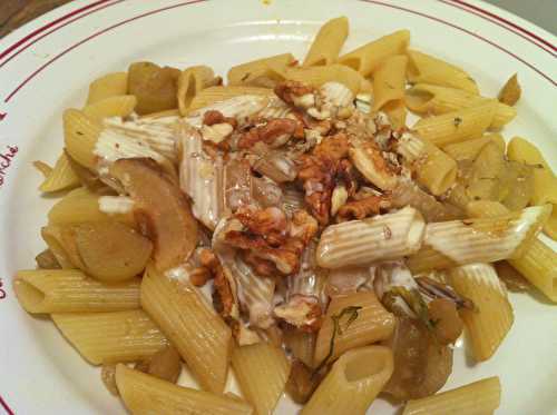 Penne au fenouil et à la crème de Gorgonzola