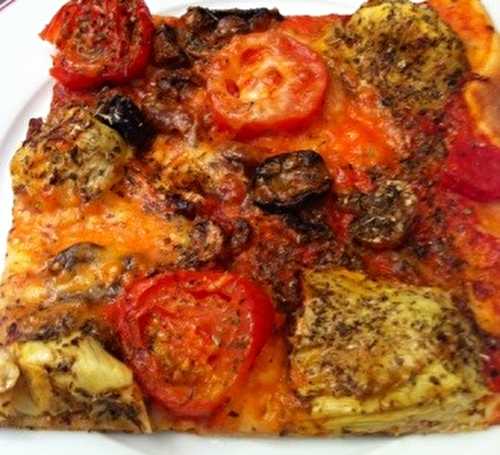 Pizza tomate mozzarella