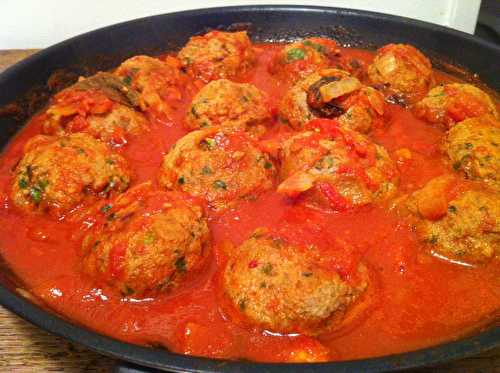 Polpette de viande à la sauce tomate