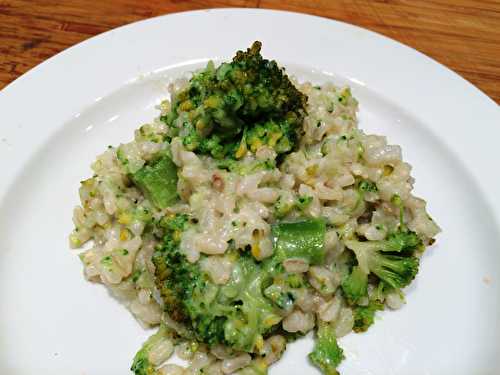 Risotto au brocoli