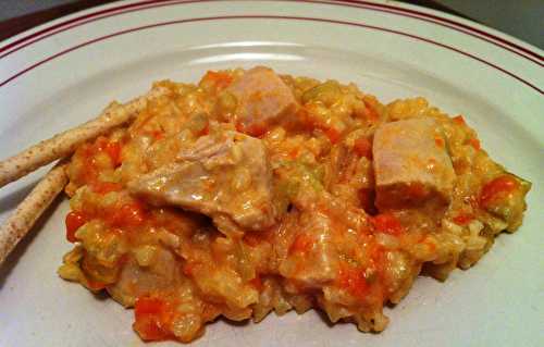 Risotto au poulet – Risotto alla sbiraglia