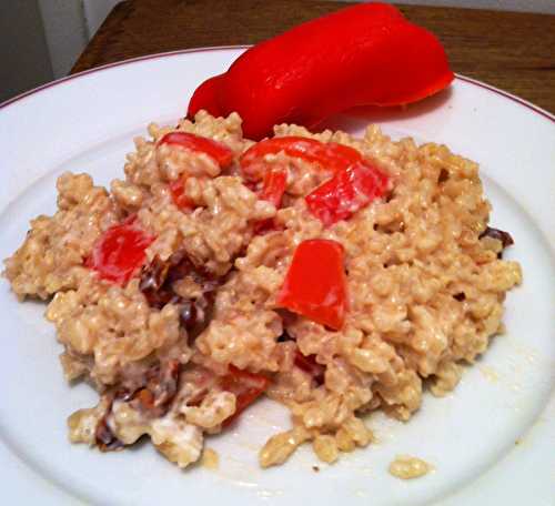 Risotto aux poivrons