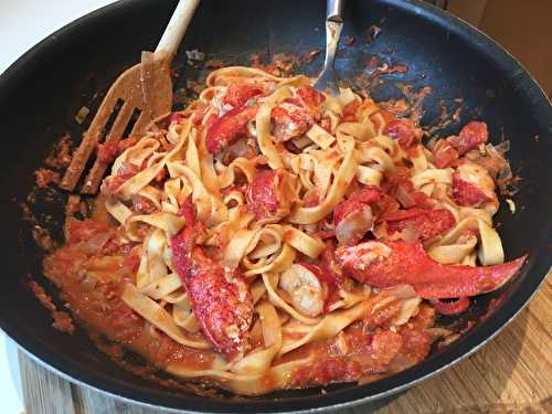 Tagliatelles au homard – Pasta all’aragosta