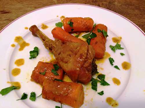 Tajine de pintade aux carottes