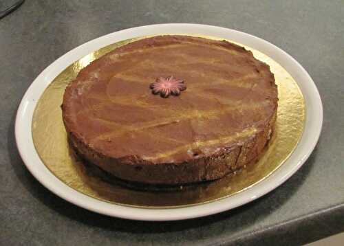 Aphrodisiaque (entremets chocolat-framboises)