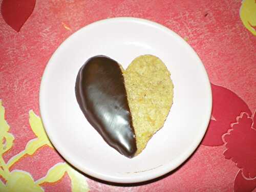 Biscuits petit cœurs à l’avoine et à l’orange – Eva Cuisine