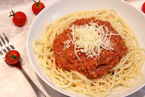 Bolognaise végétarienne