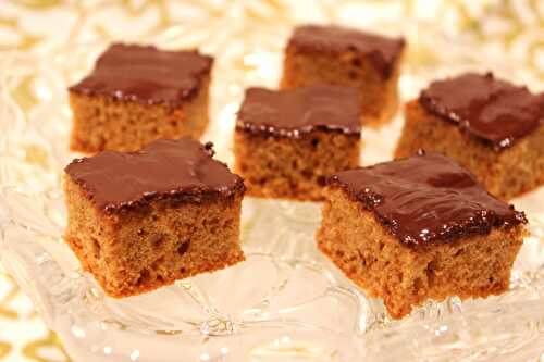 Bouchées de pain d’épices au chocolat