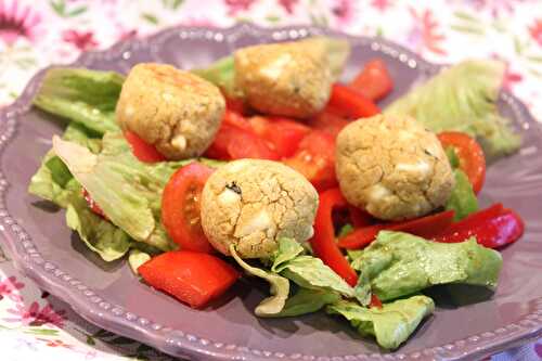 Boulettes de pois chiche à la fêta