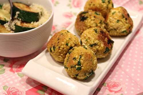 Boulettes de tofu aux herbes