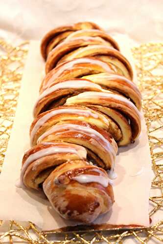 Brioche roulée à partager à la cannelle (Pull Apart Bread Cinnamon)