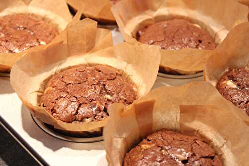 Brownies fondants aux 2 chocolats