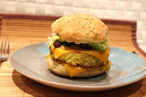 Burger végétarien rösti-champignons