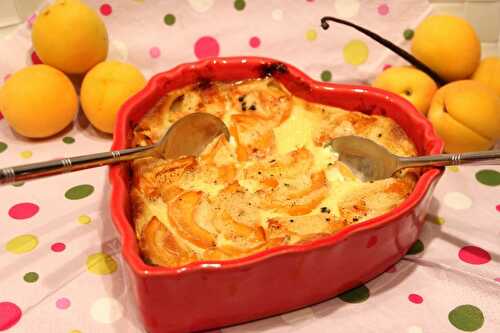 Clafoutis aux abricots et à la vanille