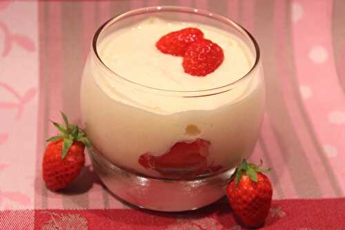 Comme un tiramisu aux fraises…