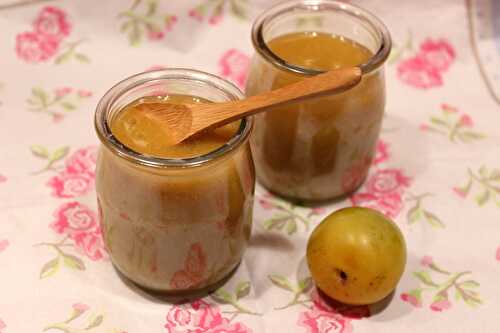 Compote de pomme et Reine-claude