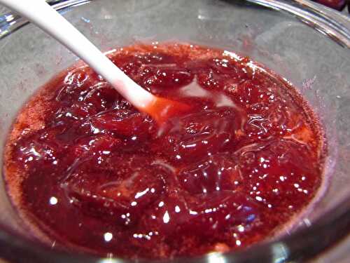 Confiture de cerises