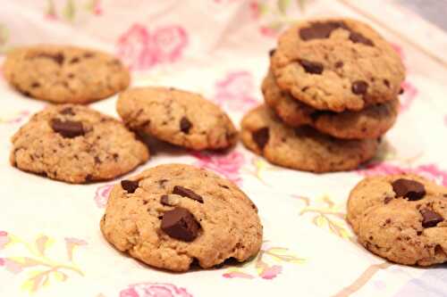 Cookies au beurre de cacahuètes et chocolat (vegan)