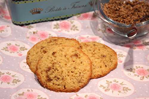 Cookies au sirop d’érable et aux drêches