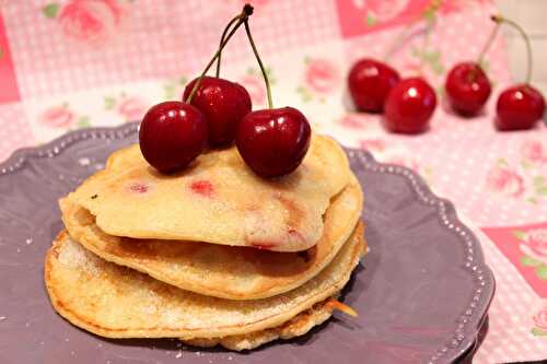 Crêpes aux cerises