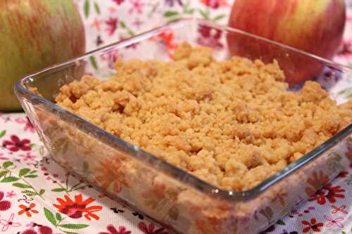 Crumble aux pommes