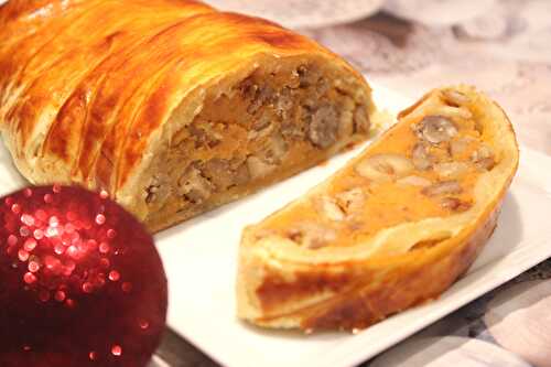 Feuilleté aux marrons et à la patate douce