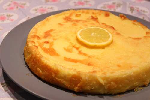 Flan au citron