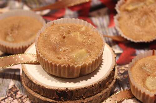 Fondants à la crème de marrons et aux poires