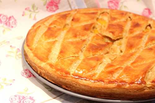 Galette des rois à la frangipane et à l’orange