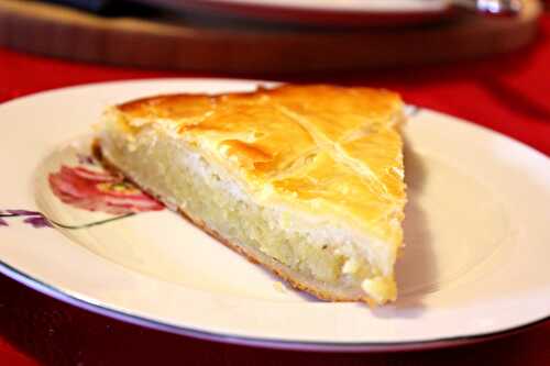 Galette des rois à la frangipane et à la pomme