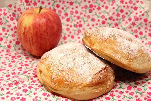 Galettes briochées à la compote de pommes