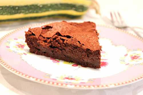 Gâteau au chocolat et à la courgette