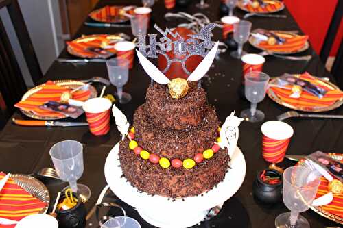 Gâteau Harry Potter au chocolat – Eva Cuisine