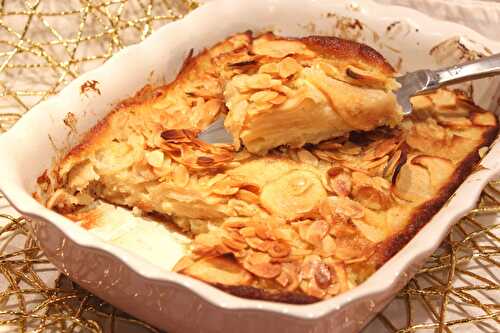 Gâteau invisible aux pommes et aux amandes – Eva Cuisine