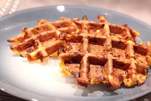 Gaufres à la patate douce