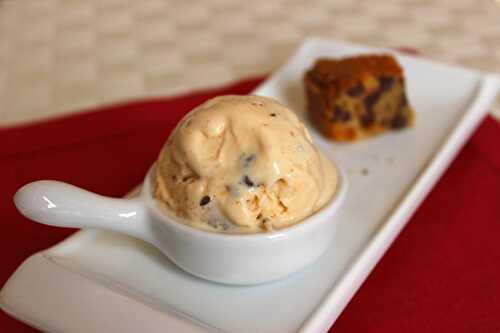 Glace aux cookies