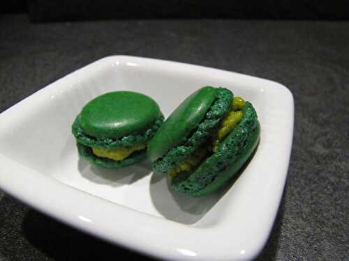 Macarons à la pistache