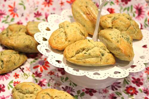 Madeleines au pesto