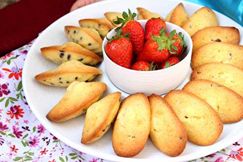 Madeleines aux pépites de chocolat