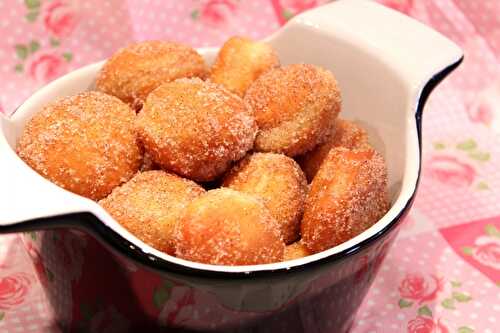 Mini-beignets “boules de Berlin”