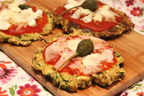 Mini-pizzas aux galette de légumes