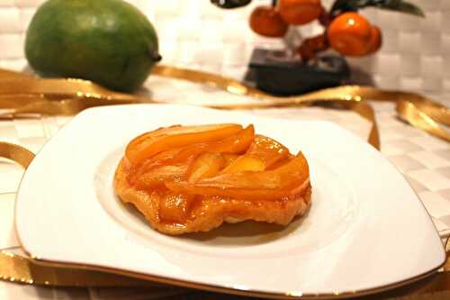 Mini-tatin de mangue