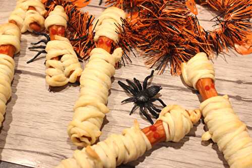 Momies saucisses pour Halloween