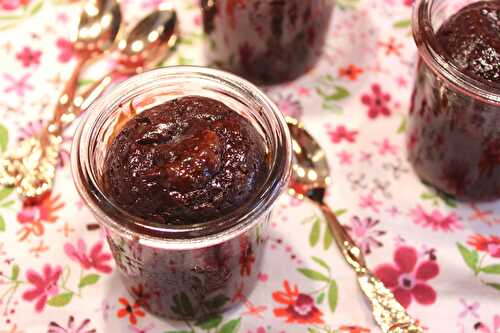 Mousse cuite au chocolat